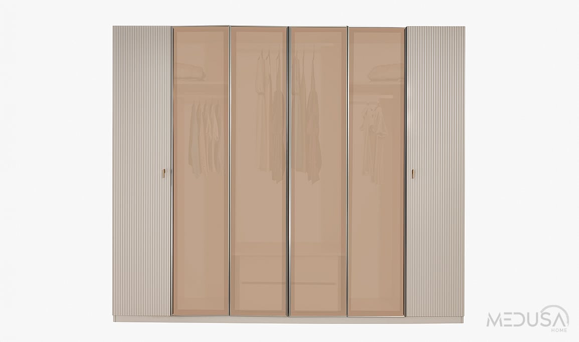 Medusa Home Mobilya - Merlin Gold Gardırop