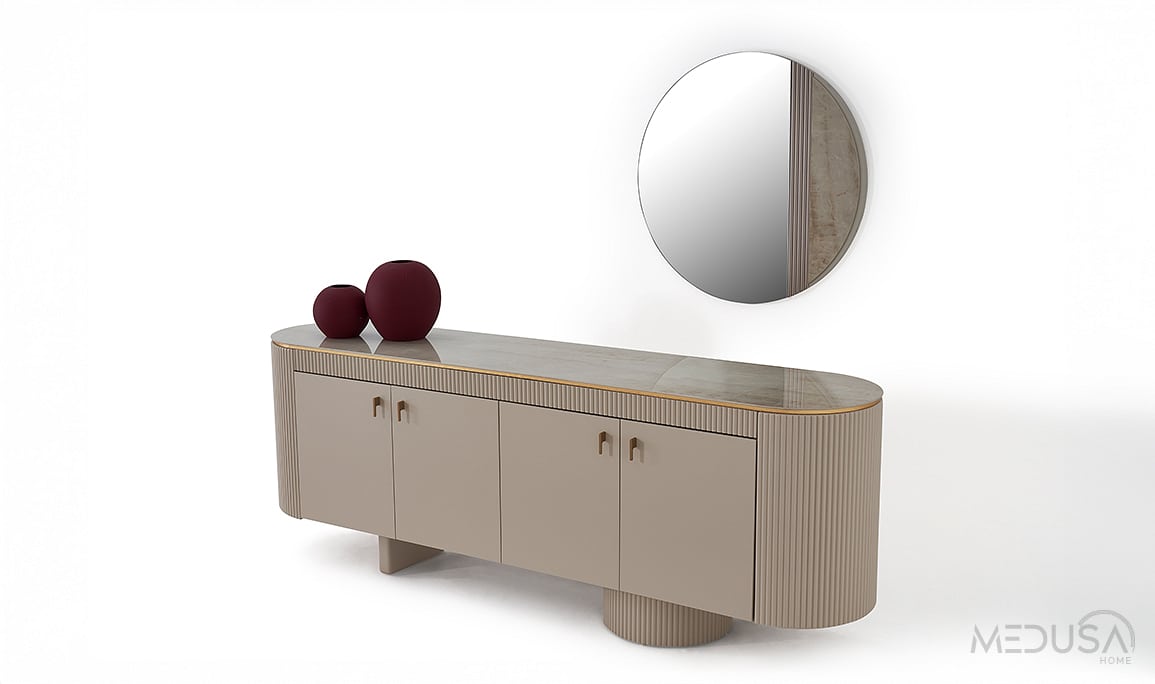 Medusa Home Mobilya - Merlin Gold Konsol