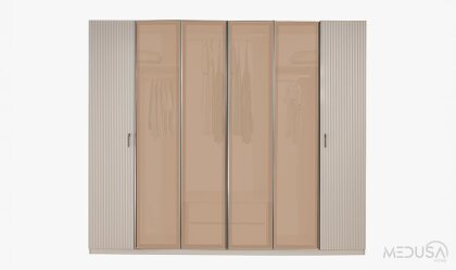 Medusa Home Mobilya - Merlin Silver Gardırop