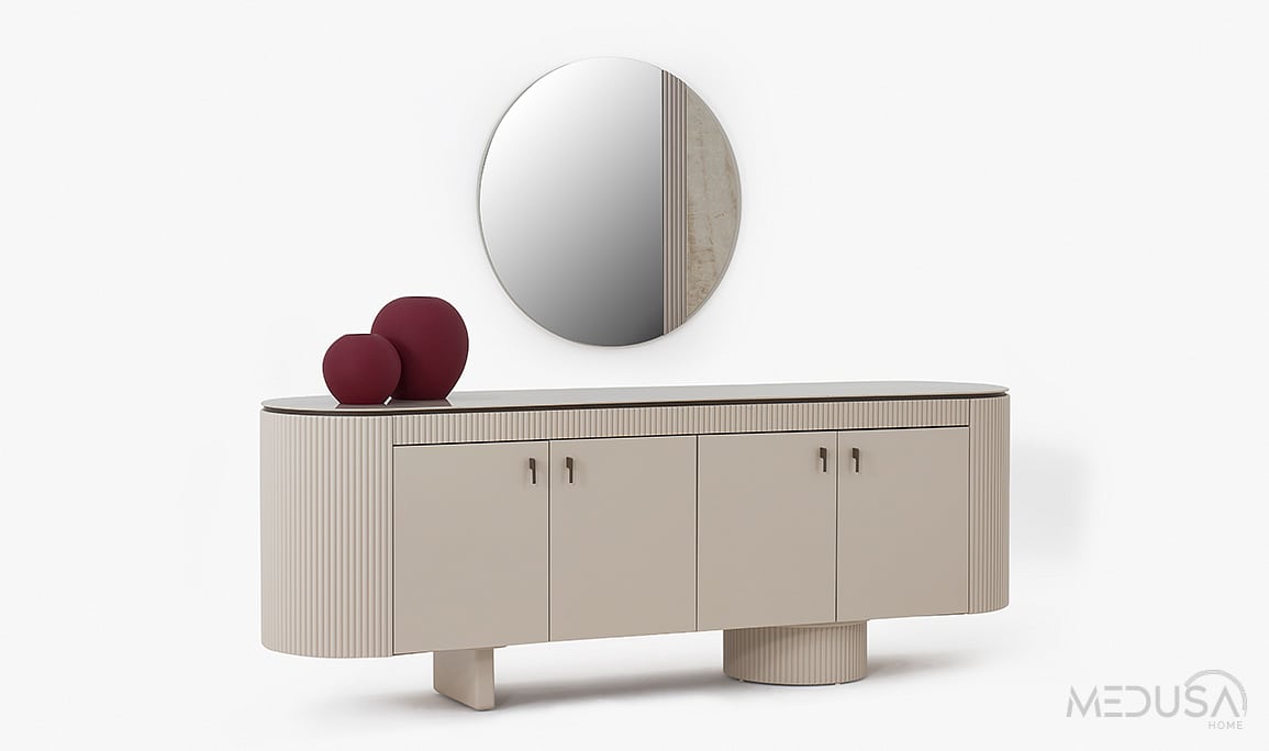 Medusa Home Mobilya - Merlin Silver Konsol