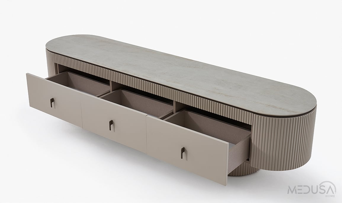 Medusa Home Mobilya - Merlin Silver Tv Ünitesi