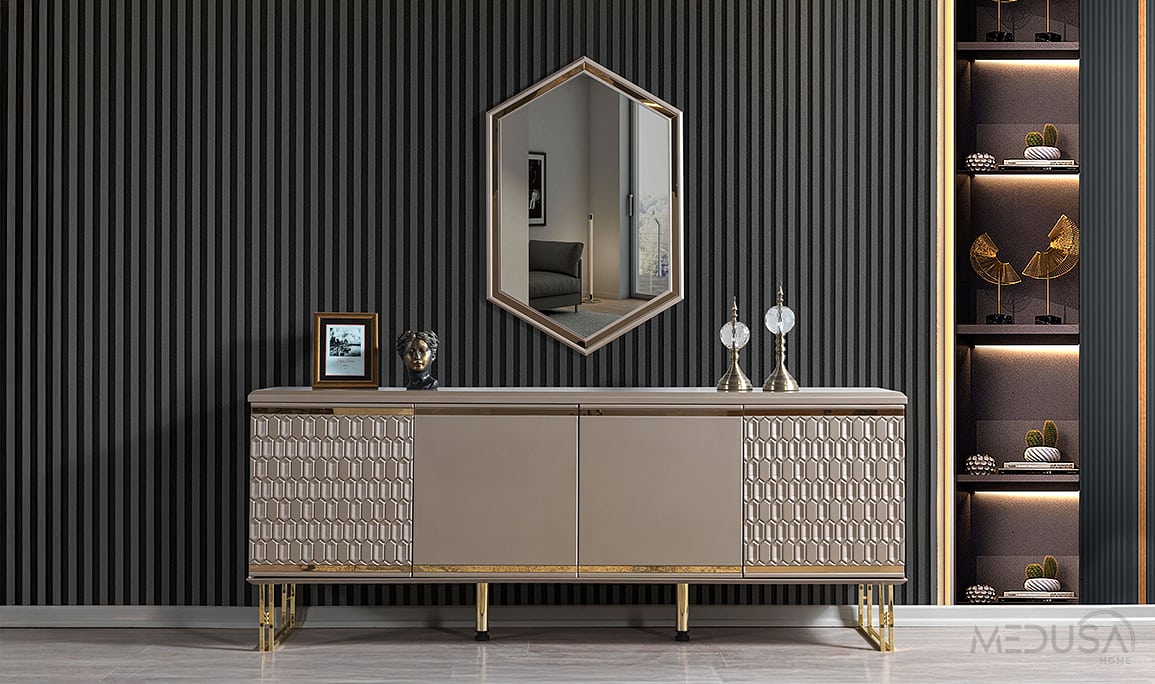 Medusa Home Mobilya - Milan Luxury Konsol