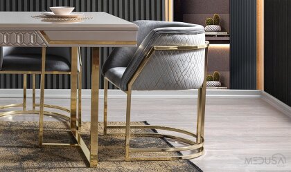 Medusa Home - Milan Luxury Sandalye