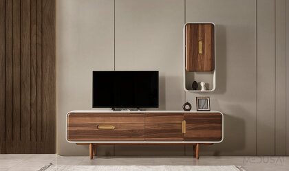 Medusa Home - Miral Ceviz Tv Ünitesi