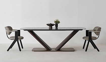 Medusa Home Mobilya - Mix Füzyon Camlı Yemek Odası
