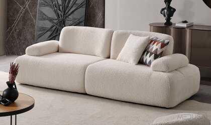 Medusa Home - Mocca Üçlü Koltuk