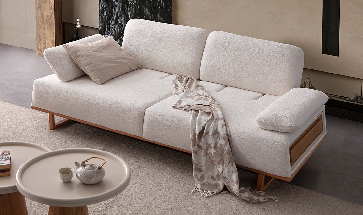 Medusa Home Mobilya - Monetti Üçlü Koltuk