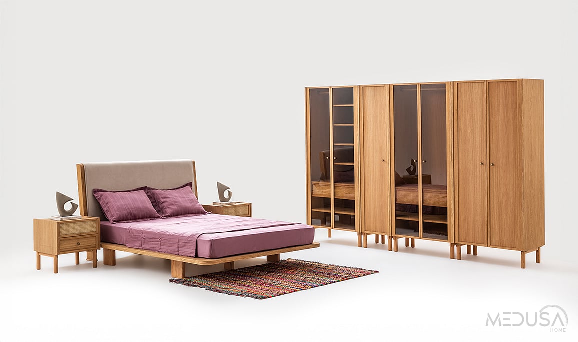 Medusa Home Mobilya - Montera Ahşap Yatak Odası