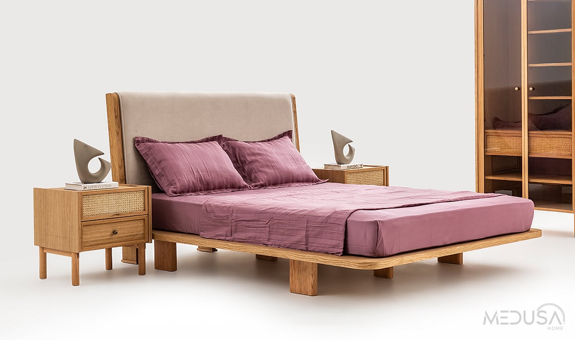 Medusa Home Mobilya - Montera Ahşap Yatak Odası
