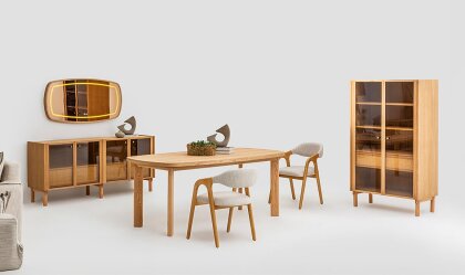Medusa Home - Montera Ahşap Yemek Odası