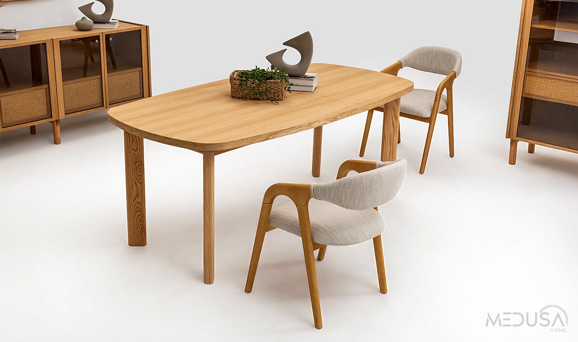 Medusa Home Mobilya - Montera Ahşap Yemek Odası