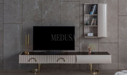 Medusa Home - Monza Beyaz Tv Ünitesi