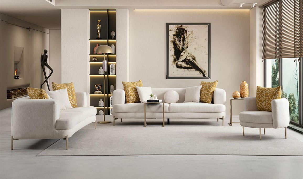 Medusa Home Mobilya - Monza Koltuk Takımı - Modern Koltuk Takımları Medusa Home Mobilya - Monza Koltuk Takımı - Modern Koltuk Takımları