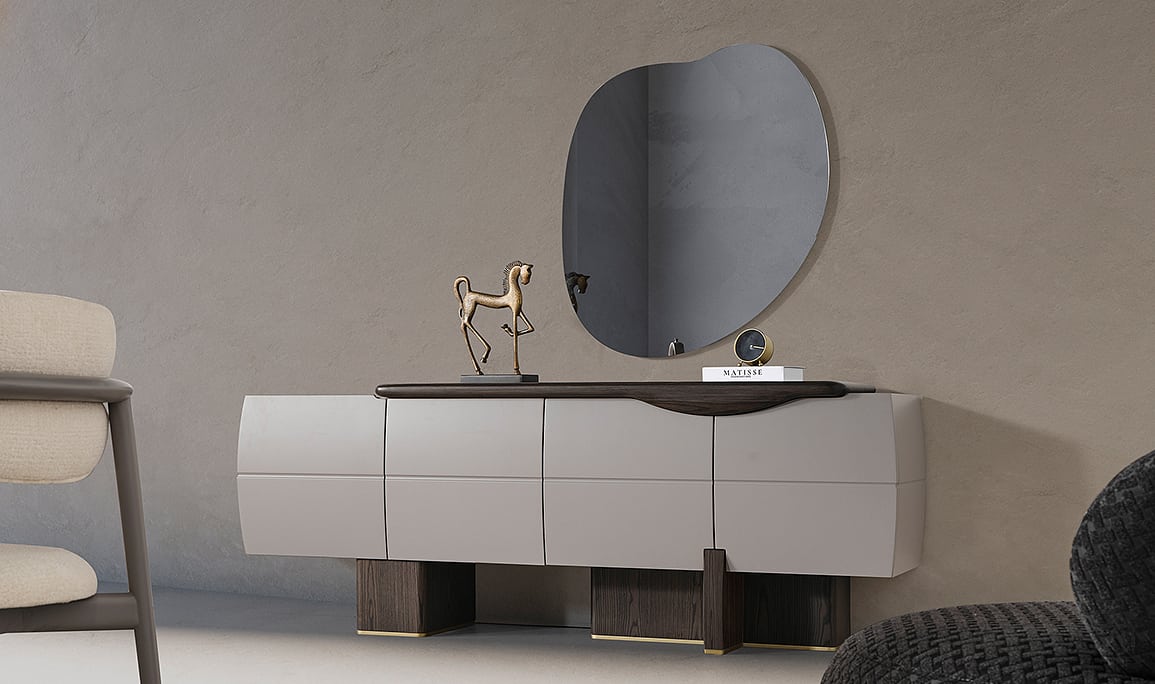Medusa Home Mobilya - Mostar Gri Konsol