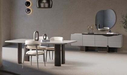 Medusa Home - Mostar Gri Yemek Odası