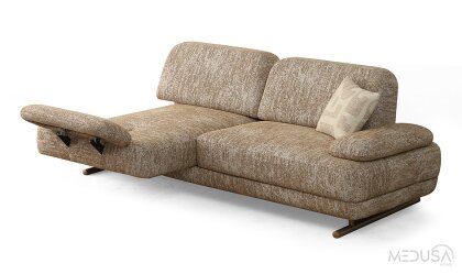 Medusa Home Mobilya - Nappa Üçlü Koltuk