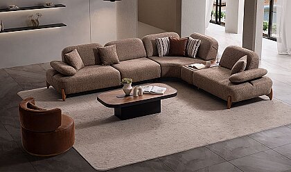 Medusa Home Mobilya - Natia Köşe Koltuk Takımı