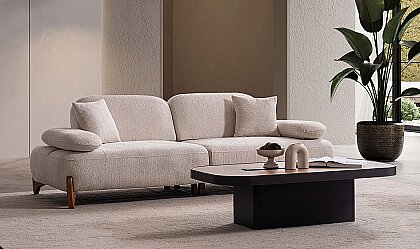 Medusa Home Mobilya - Natia Üçlü Koltuk