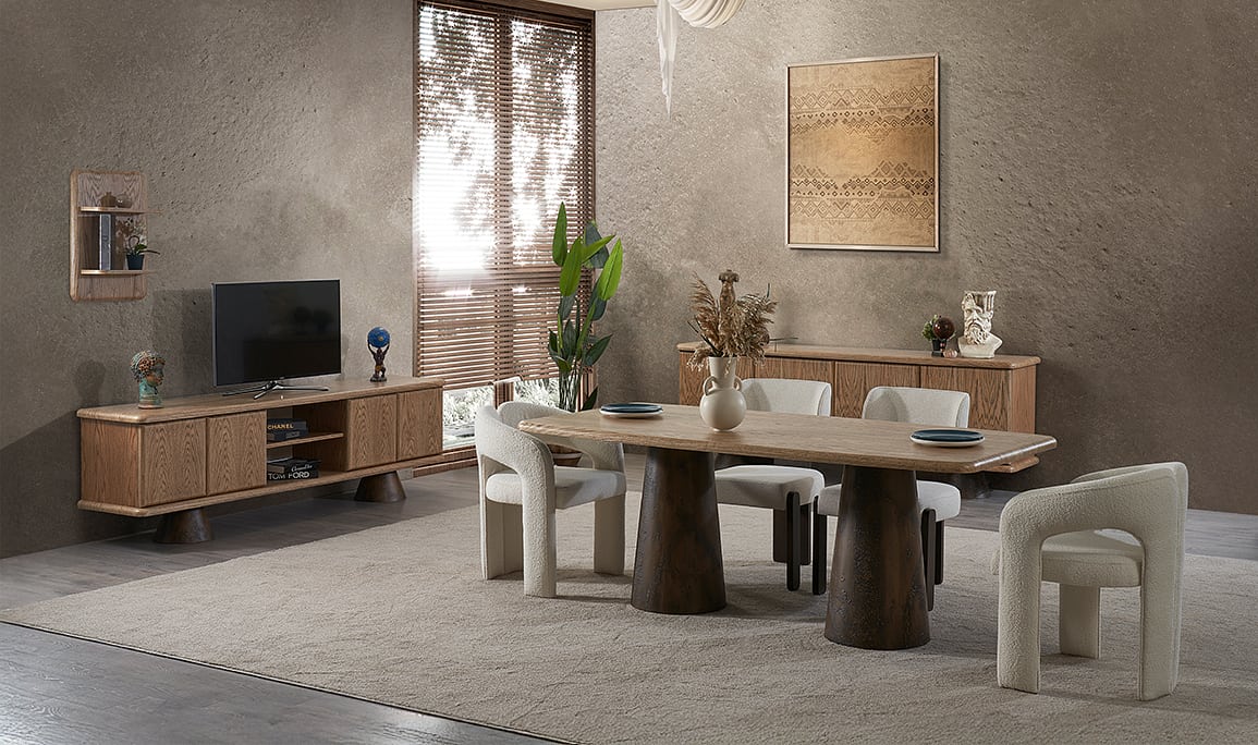 Medusa Home Mobilya - Nehir Yemek Odası - Modern Yemek Odaları