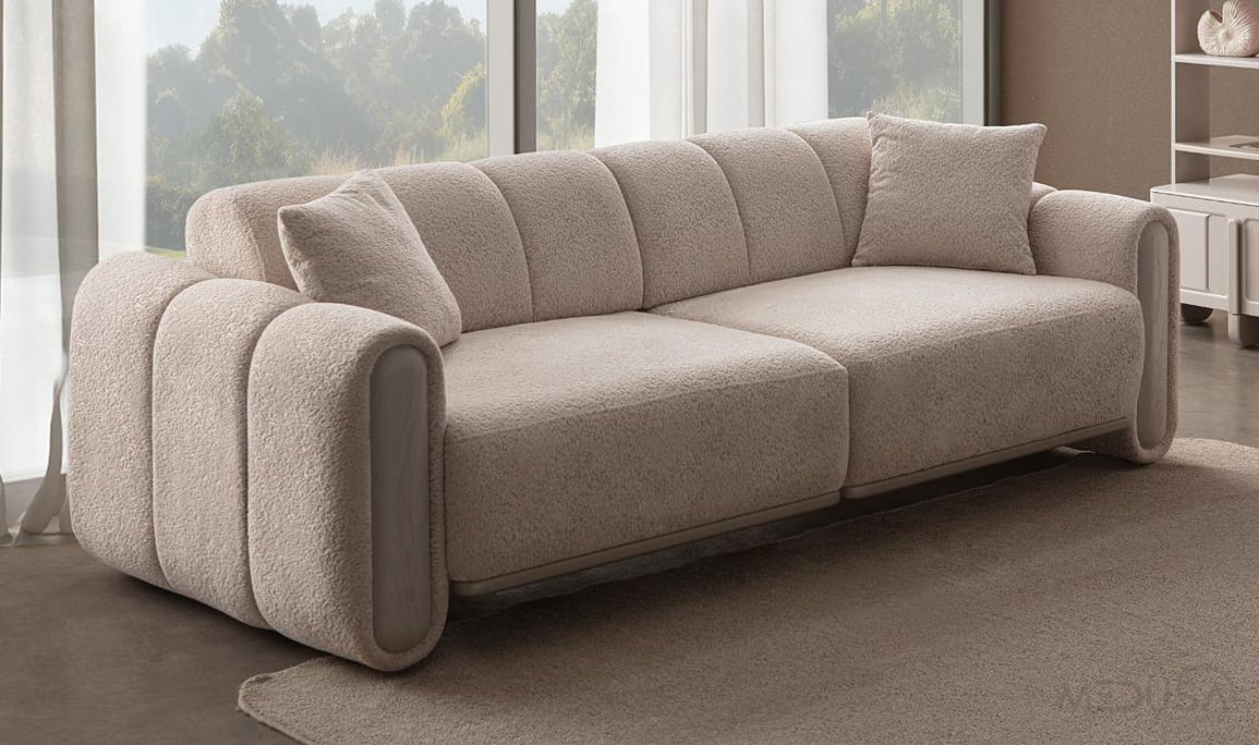 Medusa Home Mobilya - Neruna Üçlü Koltuk