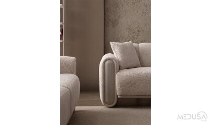 Medusa Home Mobilya - Neruna Üçlü Koltuk