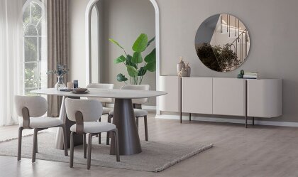 Medusa Home - Nevis Seramik Yemek Odası