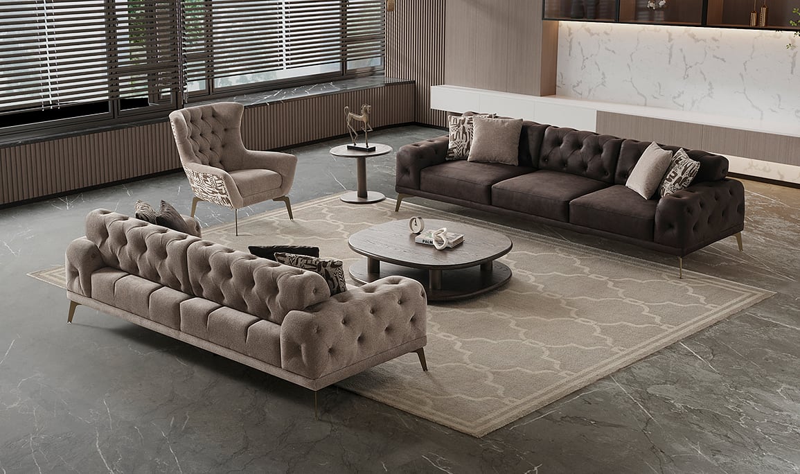 Medusa Home Mobilya - New Fuji Koltuk Takımı