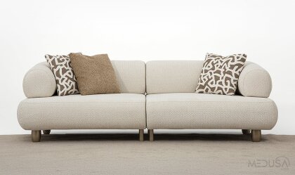 Medusa Home - New Soho Üçlü Koltuk