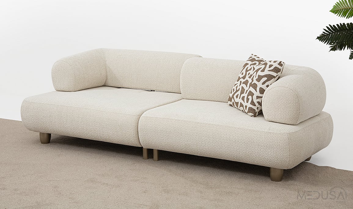 Medusa Home Mobilya - New Soho Üçlü Koltuk
