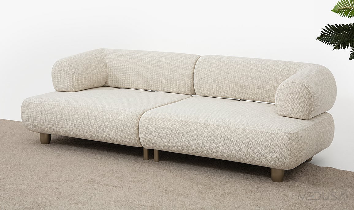 Medusa Home Mobilya - New Soho Üçlü Koltuk