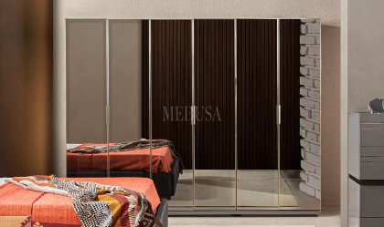 Medusa Home - Nexus 6 Kapılı Gardırop