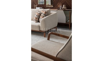 Medusa Home Mobilya - Nilüfer Üçlü Koltuk