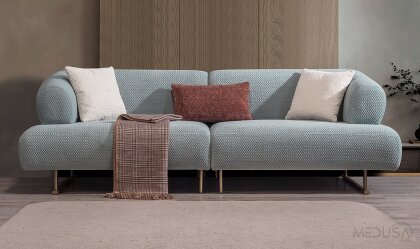 Medusa Home - Nima Üçlü Koltuk