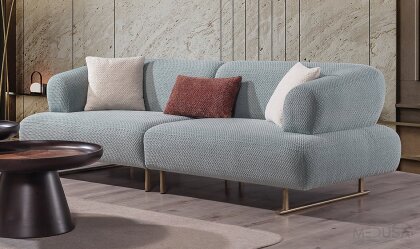 Medusa Home Mobilya - Nima Üçlü Koltuk