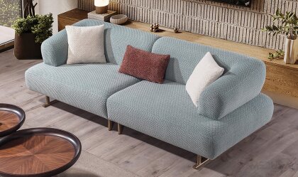 Medusa Home Mobilya - Nima Üçlü Koltuk