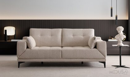 Medusa Home - Nita Yataklı Üçlü Koltuk