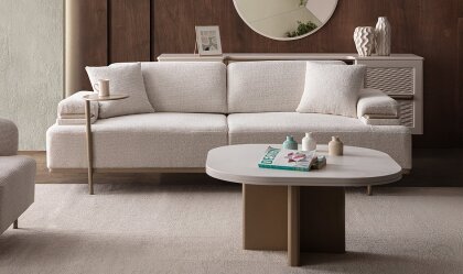 Medusa Home - Nivalis Üçlü Koltuk