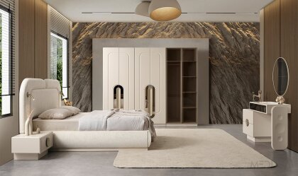 Medusa Home Mobilya - Nordic Yatak Odası