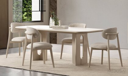 Medusa Home Mobilya - Nordic Yemek Masası