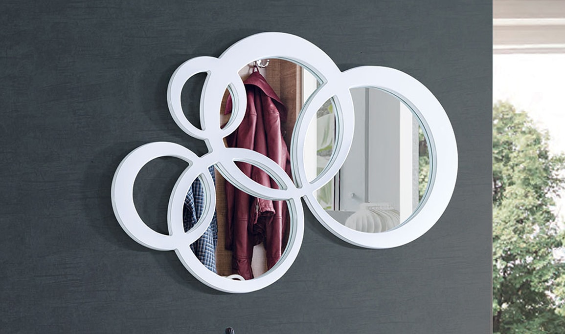 Medusa Home Mobilya - Olimpiyat White Ayna