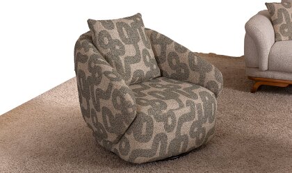 Medusa Home Mobilya - Onix Döner Berjer