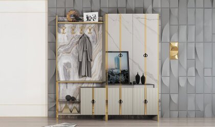 Medusa Home - Orkide Gold Portmanto