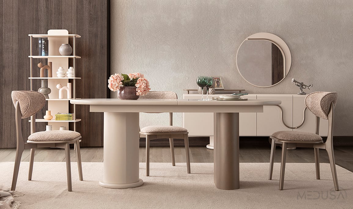 Medusa Home Mobilya - Oslo Açılır Yemek Masası