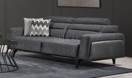 Medusa Home - Oslo New Üçlü Koltuk Antrasit