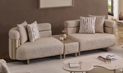 Medusa Home - Osvin Luxury Dörtlü Koltuk