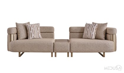 Medusa Home Mobilya - Osvin Luxury Dörtlü Koltuk