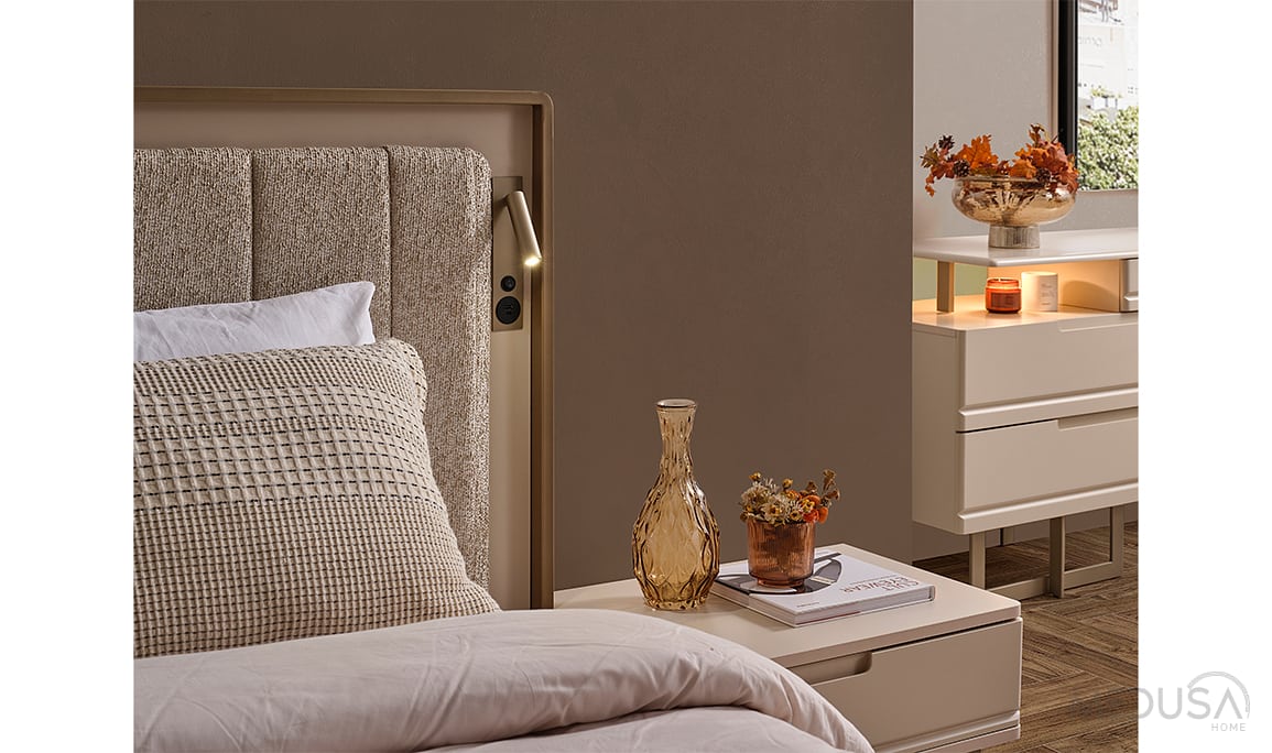 Medusa Home Mobilya - Osvin Luxury Karyola