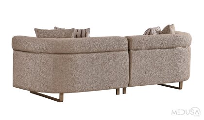 Medusa Home Mobilya - Osvin Luxury Üçlü Koltuk