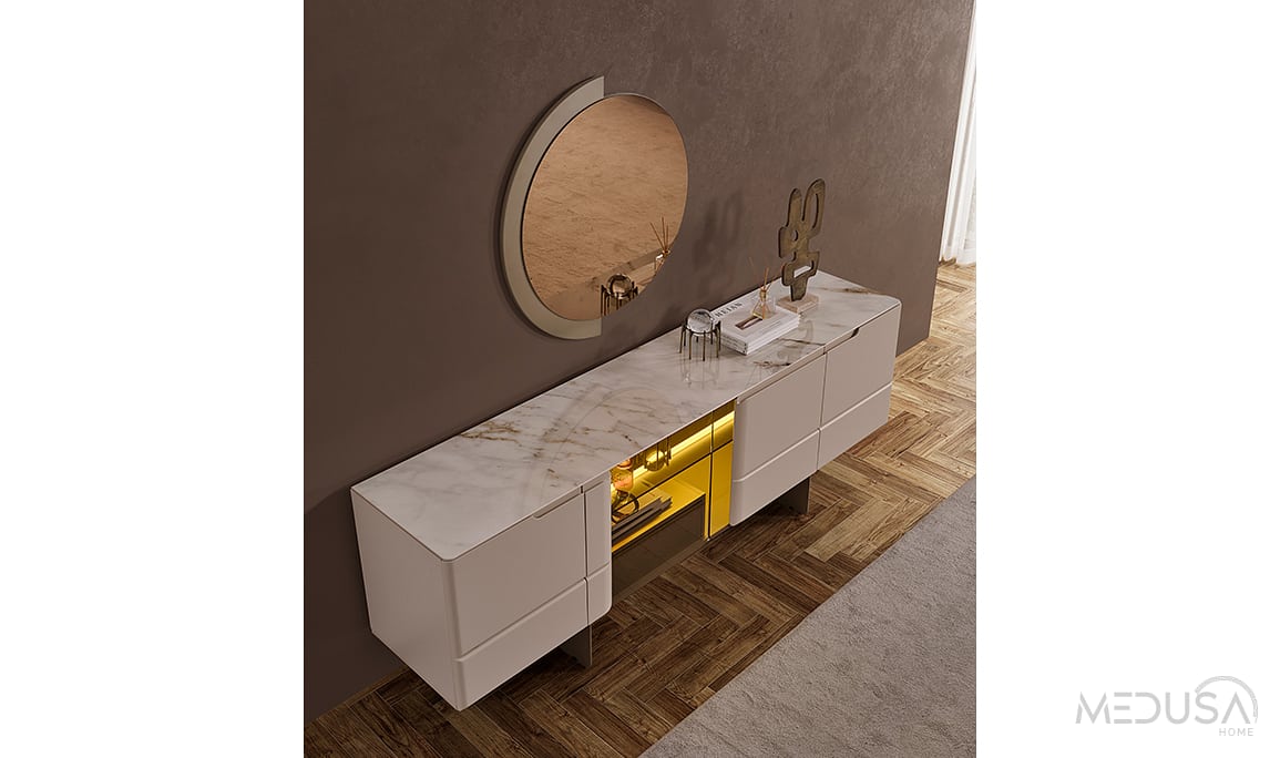 Medusa Home Mobilya - Osvin Luxury Yemek Odası