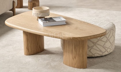 Medusa Home Mobilya - Oswin Orta Sehpa - Ceviz Orta Sehpa